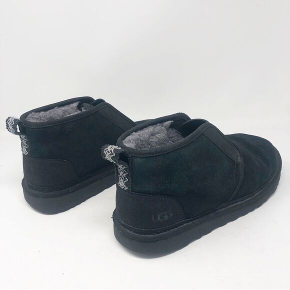 UGG AUSTRALIA | Men’s Neumel Flex Black Ankle High Pull On Boots Size 11 - Picture 9 of 14